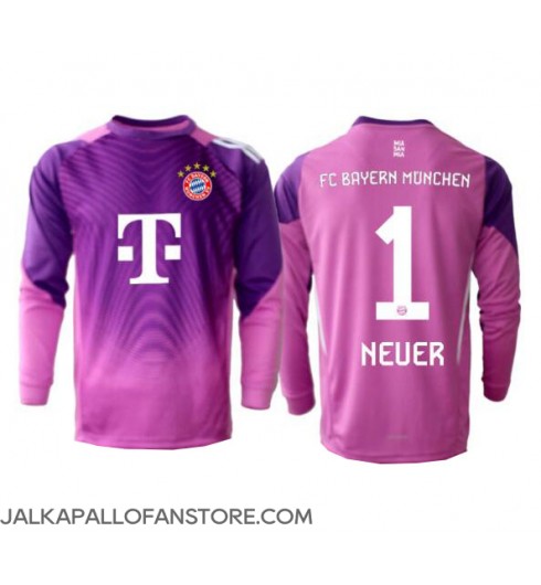 Bayern Munich Manuel Neuer #1 Maalivahdin Kolmaspaita 2025-26 Pitkähihainen Bayern Munich Manuel Neuer #1 Maalivahdin Kolmaspaita 2025-26 Pitkähihainen
